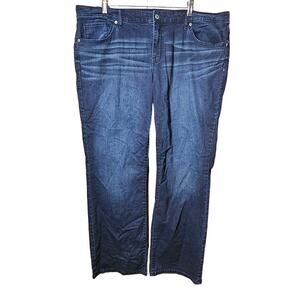 Bootcut Dark Wash Jeans Size 20W